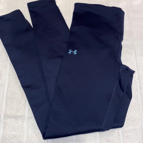 Under Armour Pants - UA Navy Cold-gear compression tights